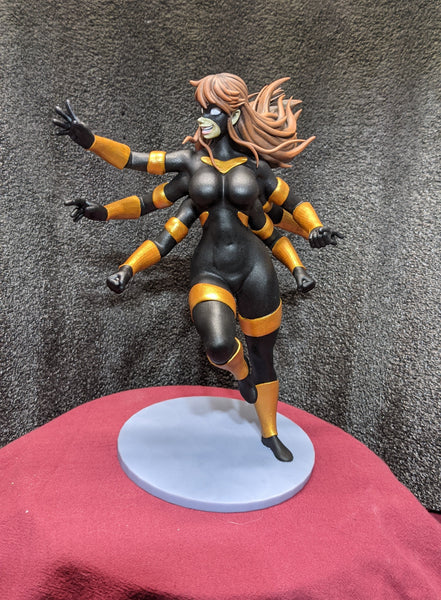 Pre-painted 3D Printed Spinnerette Statue Garage Kit