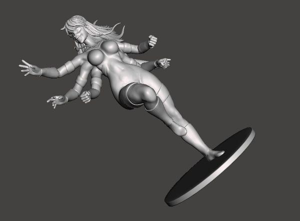 Pre-painted 3D Printed Spinnerette Statue Garage Kit