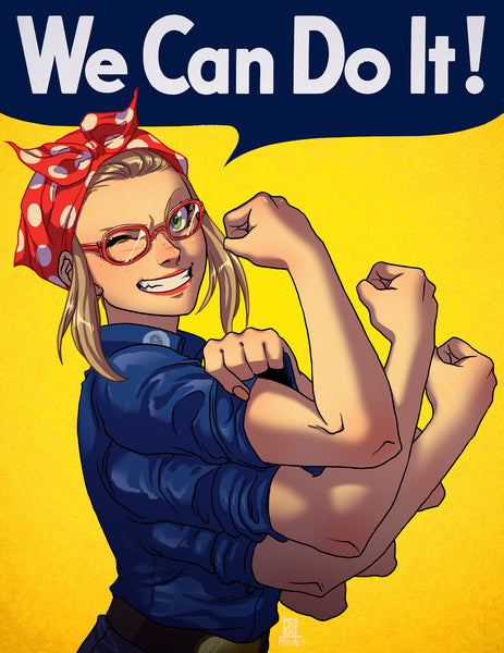 We Can Do It!  - Print